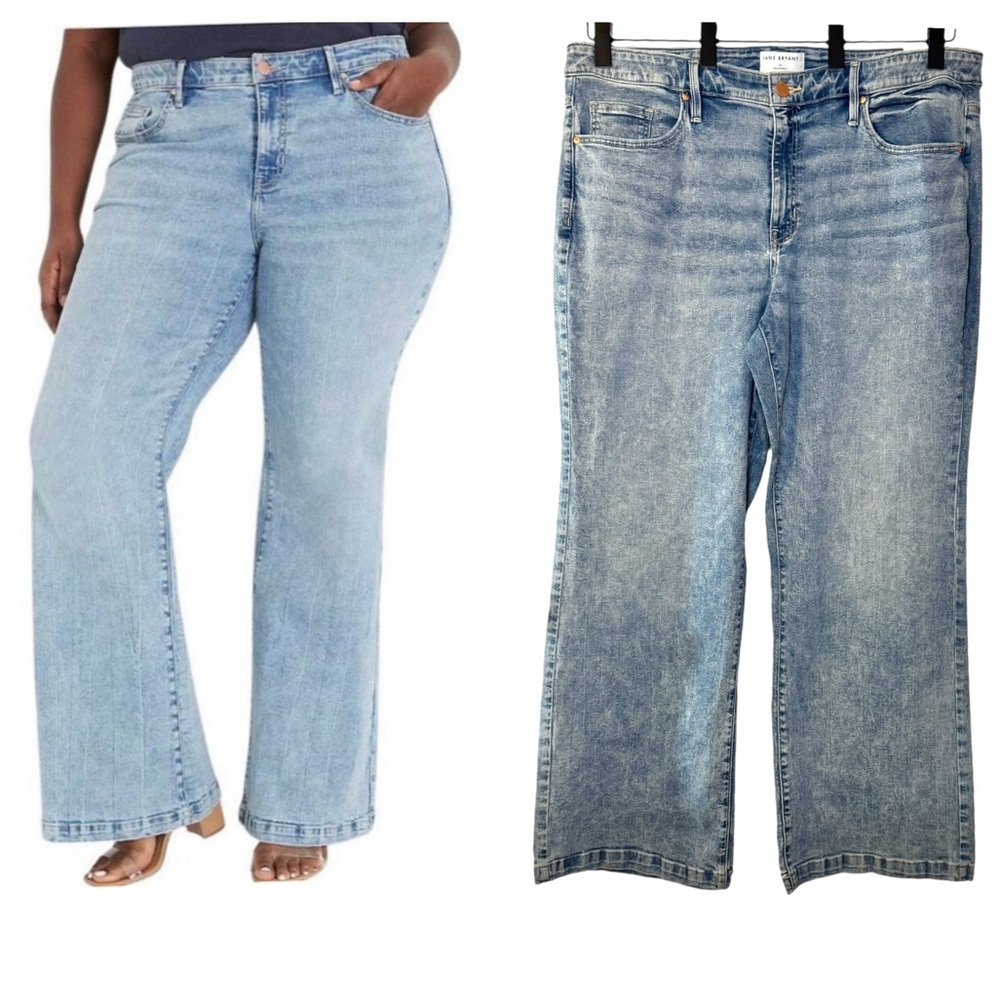 Lane Bryant Sky Blue Boot Cut Jeans